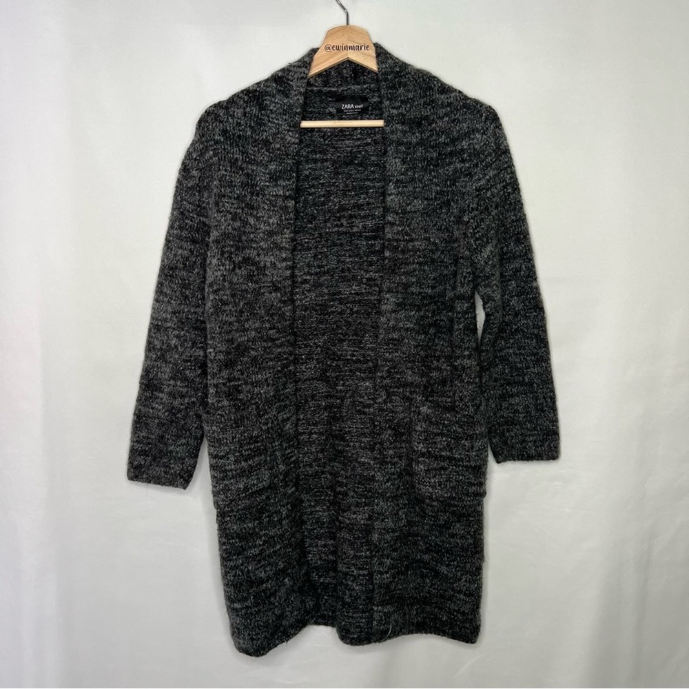 Zara knitwear open front sweater size Small